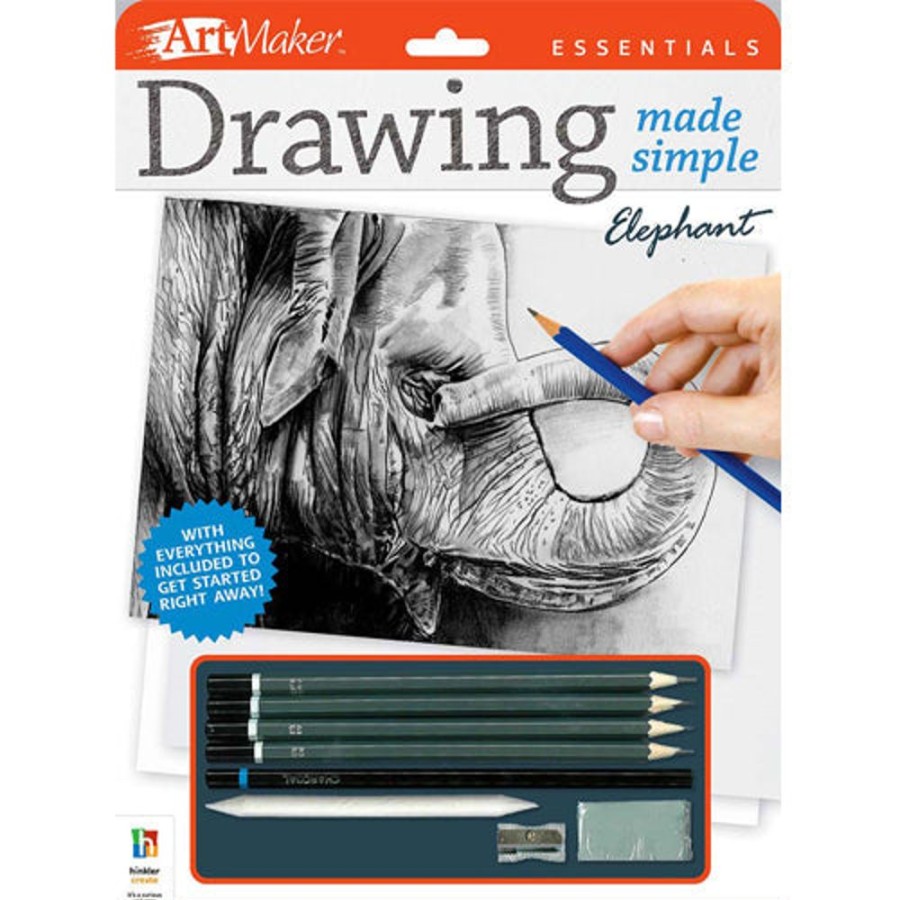 A-C Art Maker | Art Maker Essentials Drawing Made Simple: Elephant