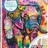 A-C Art Maker | Art Maker Paint By Numbers Canvas: Vivid Elephant