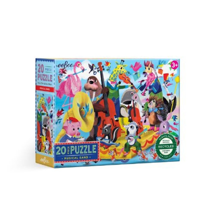 N-Z eeBoo | Eeboo 20Pc Puzzle Musical Band