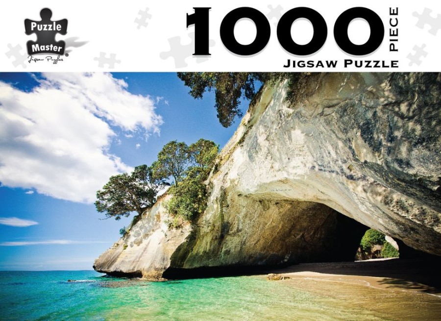 N-Z Puzzle Box | Premium Cut 1000Pc Puzzle: Cathedral Cove