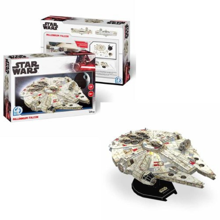 N-Z University Games | Star Wars 3D Paper Models: Millennium Falcon 216Pc