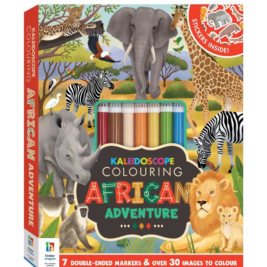 A-C Kaleidoscope | Kaleidoscope Colouring Kit: African Adventure