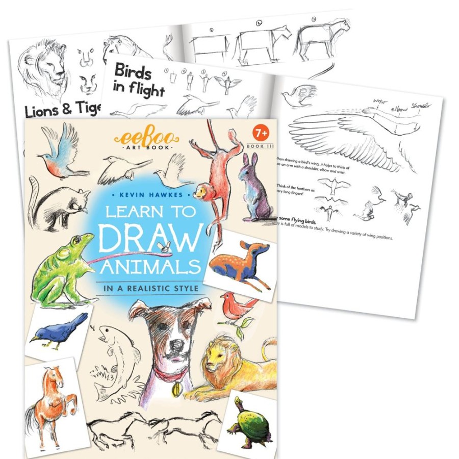 A-C eeBoo | Eeboo Art Book 3 - Learn To Draw Animals