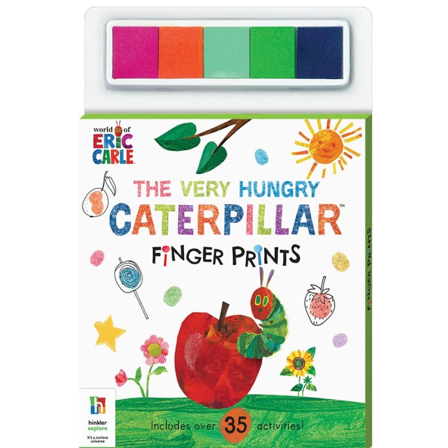 A-C Hinkler Arts and Crafts | The Very Hungry Caterpillar Finger Prints