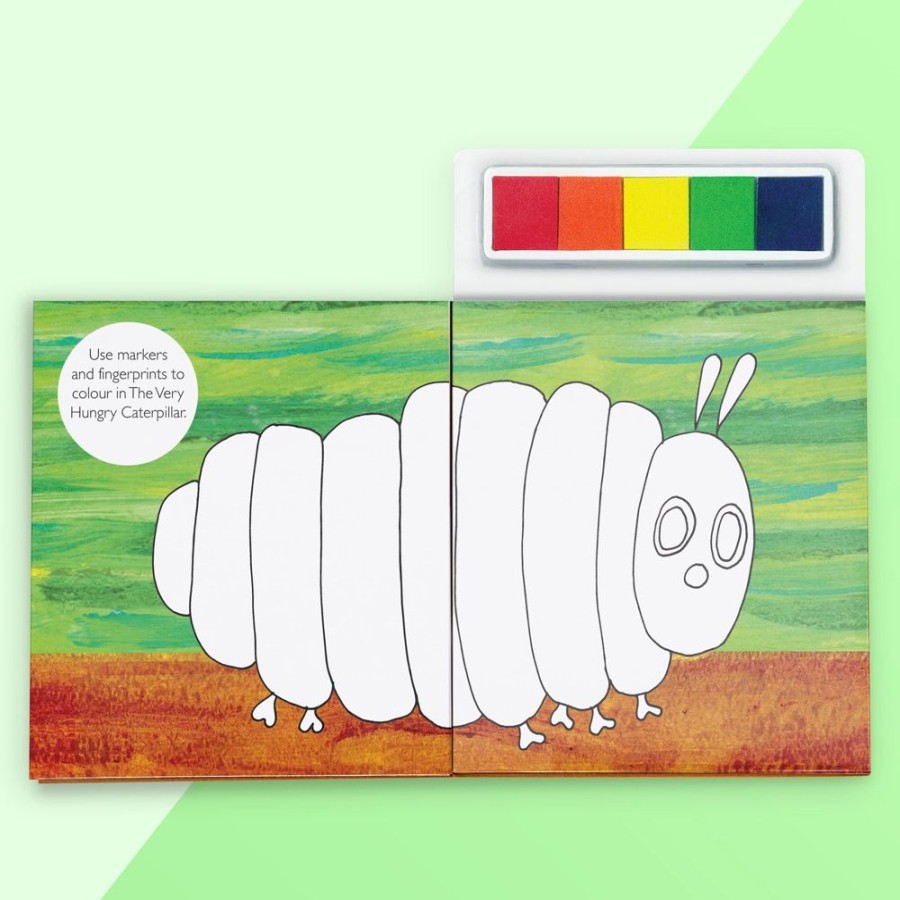 A-C Hinkler Arts and Crafts | The Very Hungry Caterpillar Finger Prints