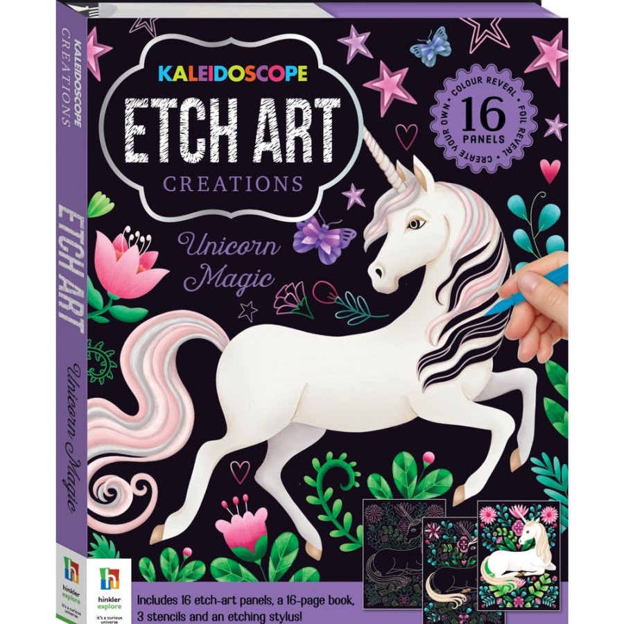 A-C Kaleidoscope | Kaleidoscope Etch Art Creations: Unicorn Magic