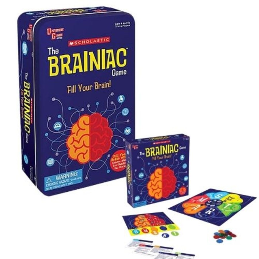 N-Z University Games | Brainiac Tinned Game