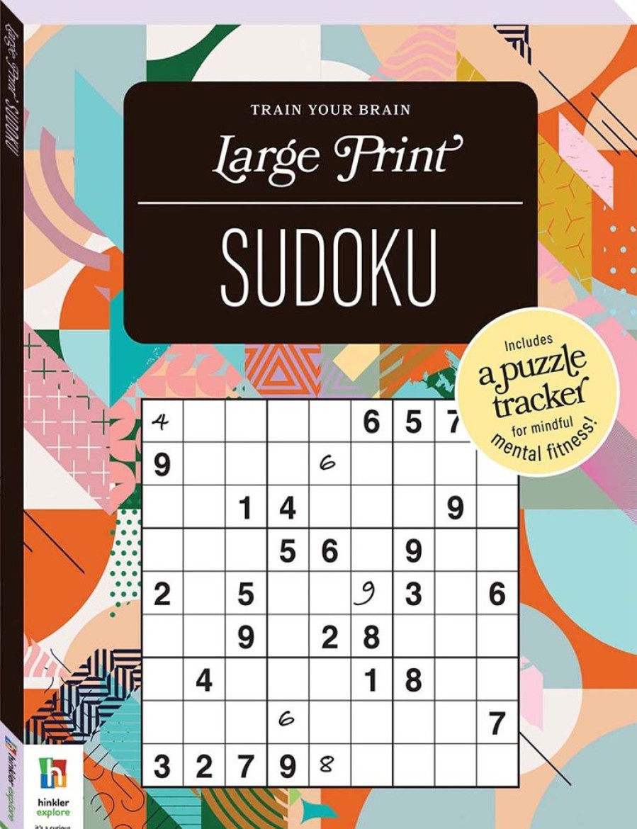 N-Z Hinkler Books | Large Print Puzzles: Sudoku