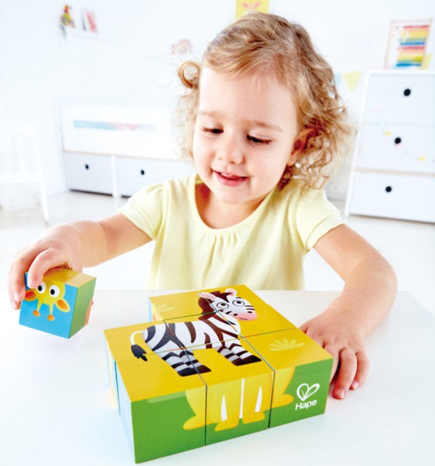 N-Z Hape | Hape Jungle Animal Block Puzzle