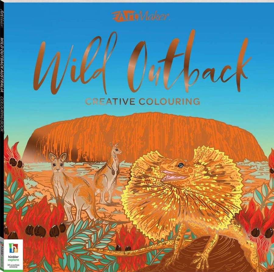 A-C Art Maker | Artmaker Colouring Book: Wild Outback