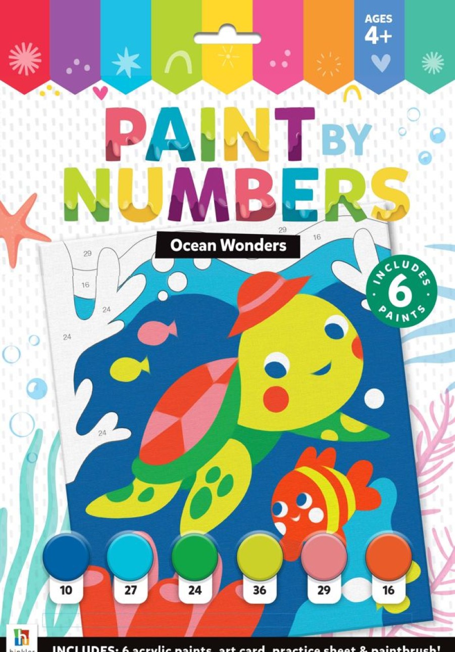 A-C Hinkler Books | Paint By Numbers: Ocean Wonders