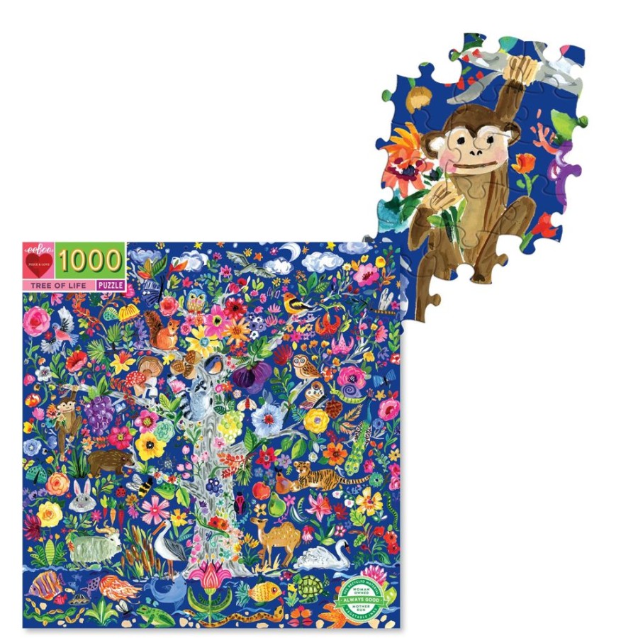 N-Z eeBoo | Eeboo 1000Pc Puzzle Tree Of Life