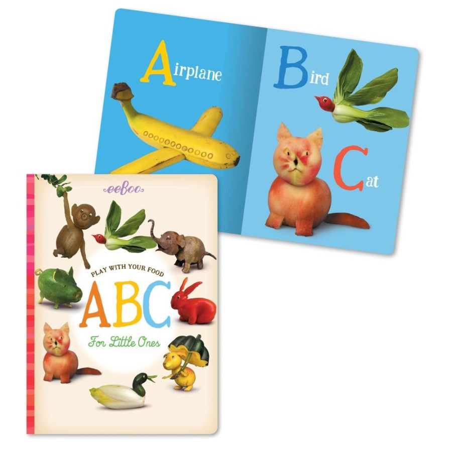 A-C eeBoo | Eeboo Play With Your Food Abc For Little Ones Book