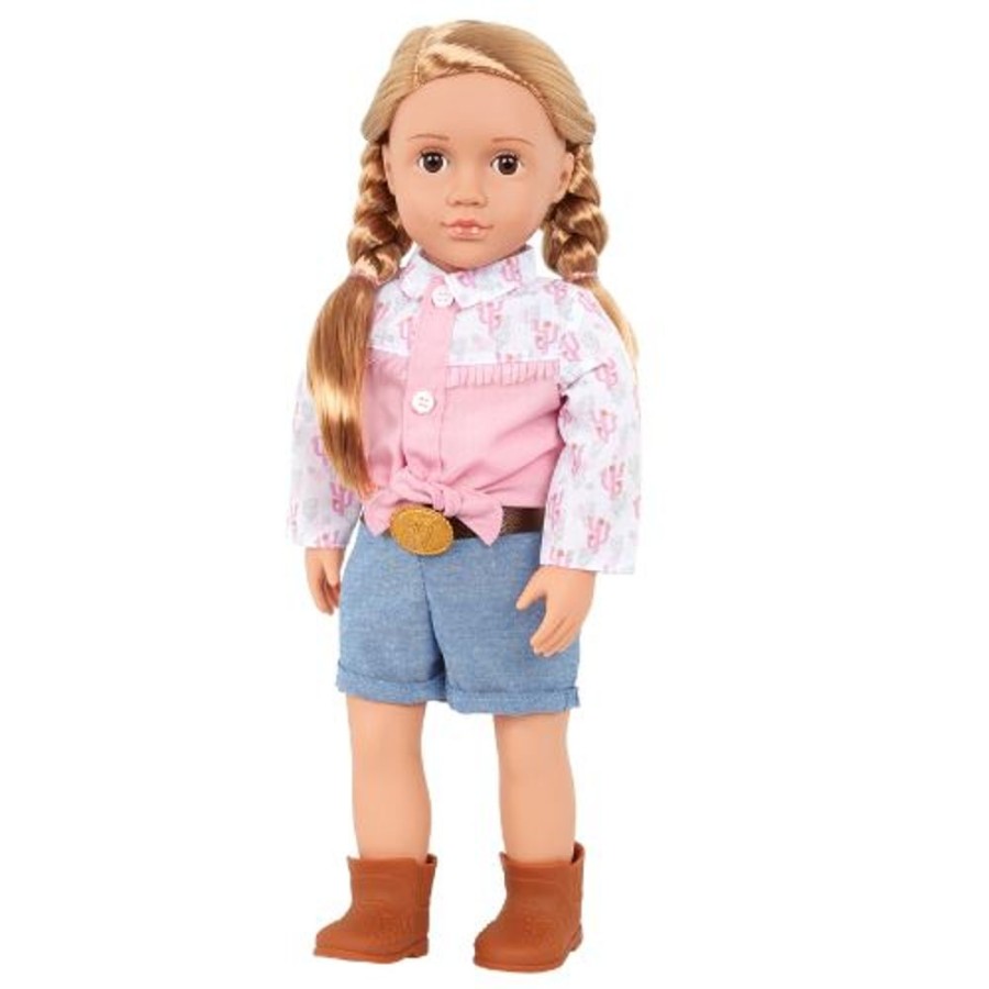 D-M Our Generation | Our Generation 18" Doll With Western Outfit - Leigh-Ann