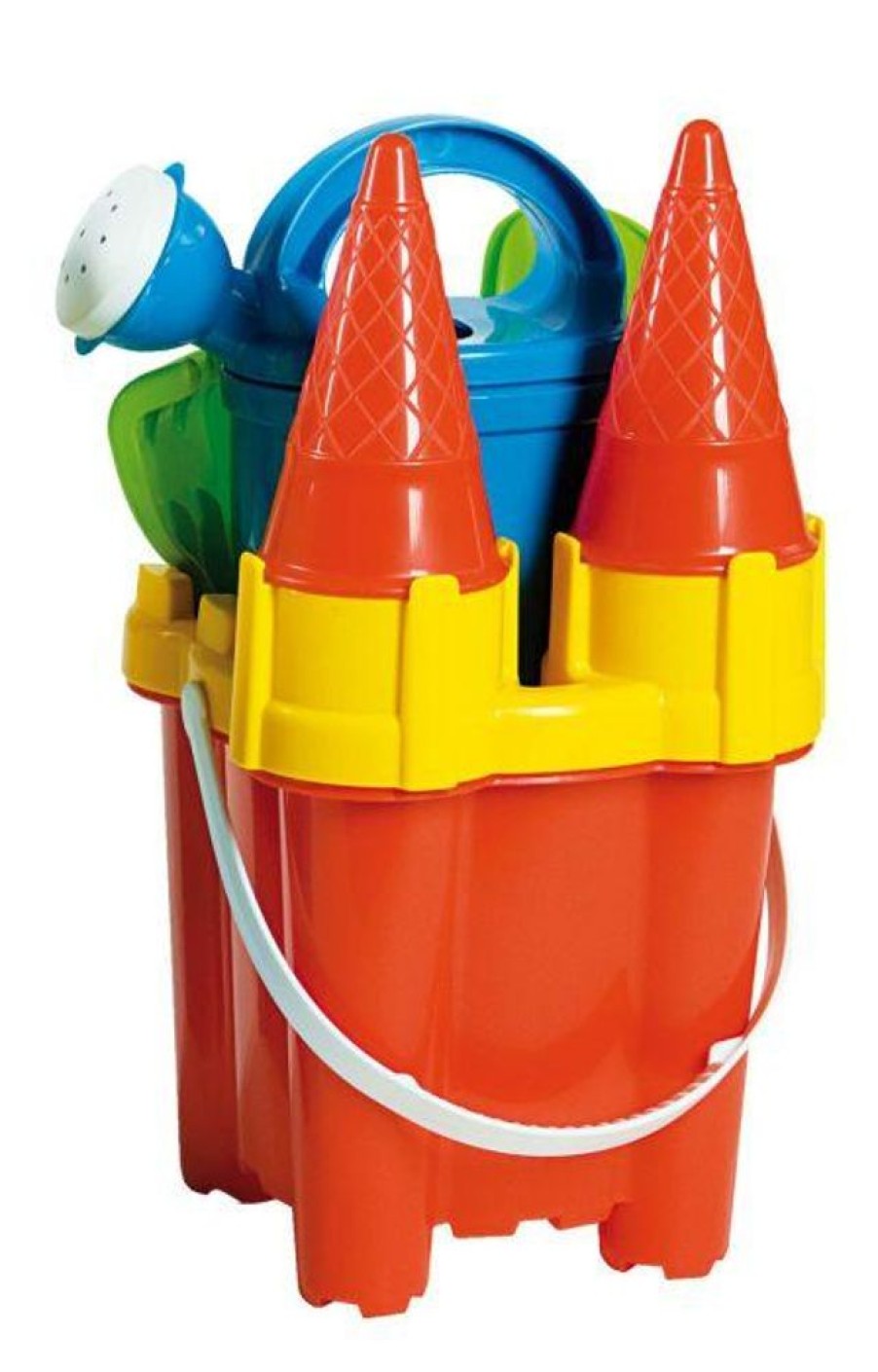 N-Z Androni Sand & Water Play | Androni Summertime Cone Castle Bucket Set - Kids Toys Online Nz