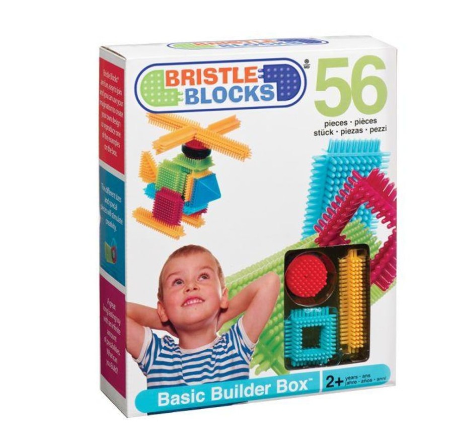 N-Z Bristle Blocks | Bristle Blocks Basic Builder Box 56Pc - Nz Online Kids Toys