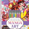 A-C Kaleidoscope | Kaleidoscope Colouring Kit: Manga