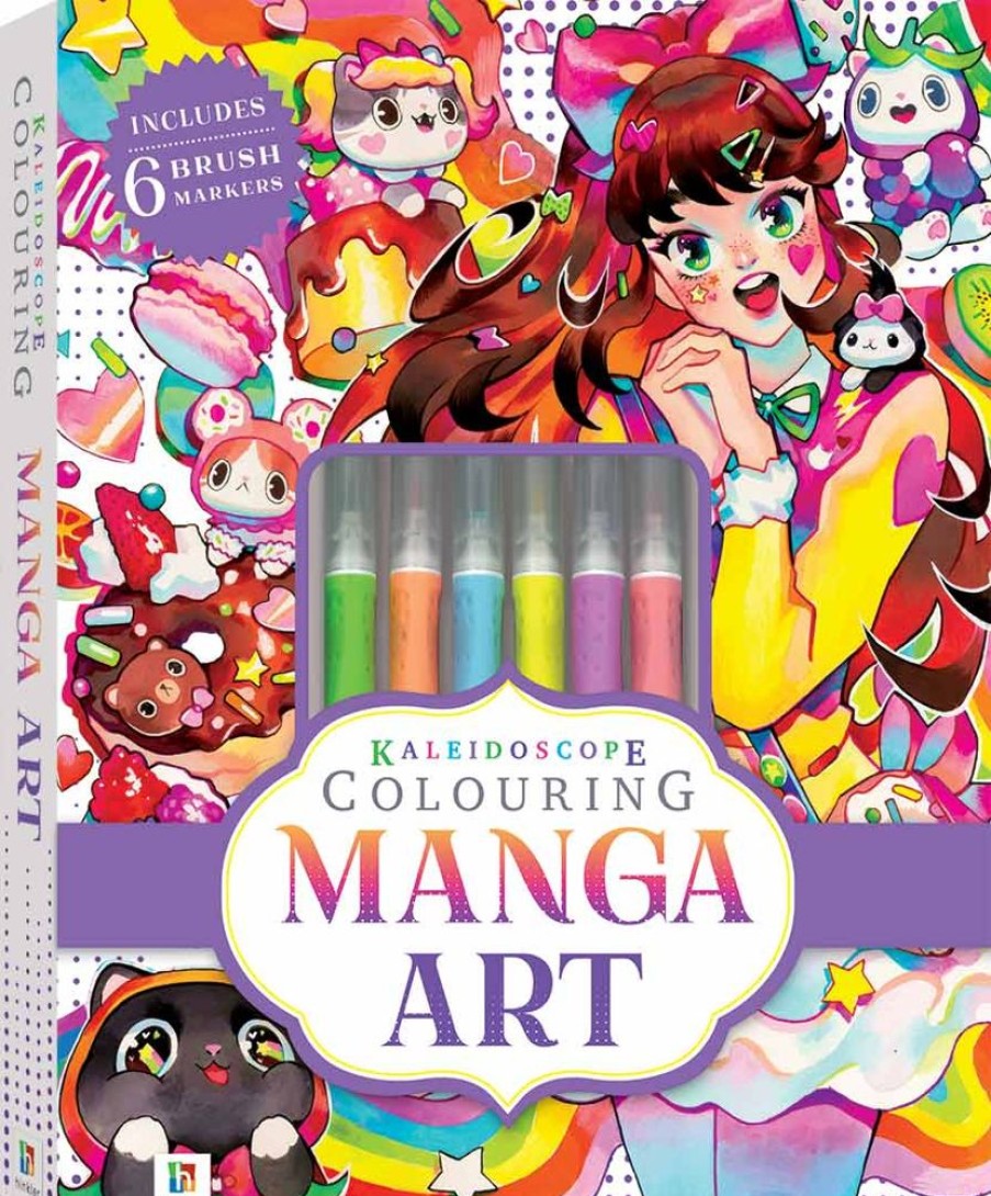 A-C Kaleidoscope | Kaleidoscope Colouring Kit: Manga