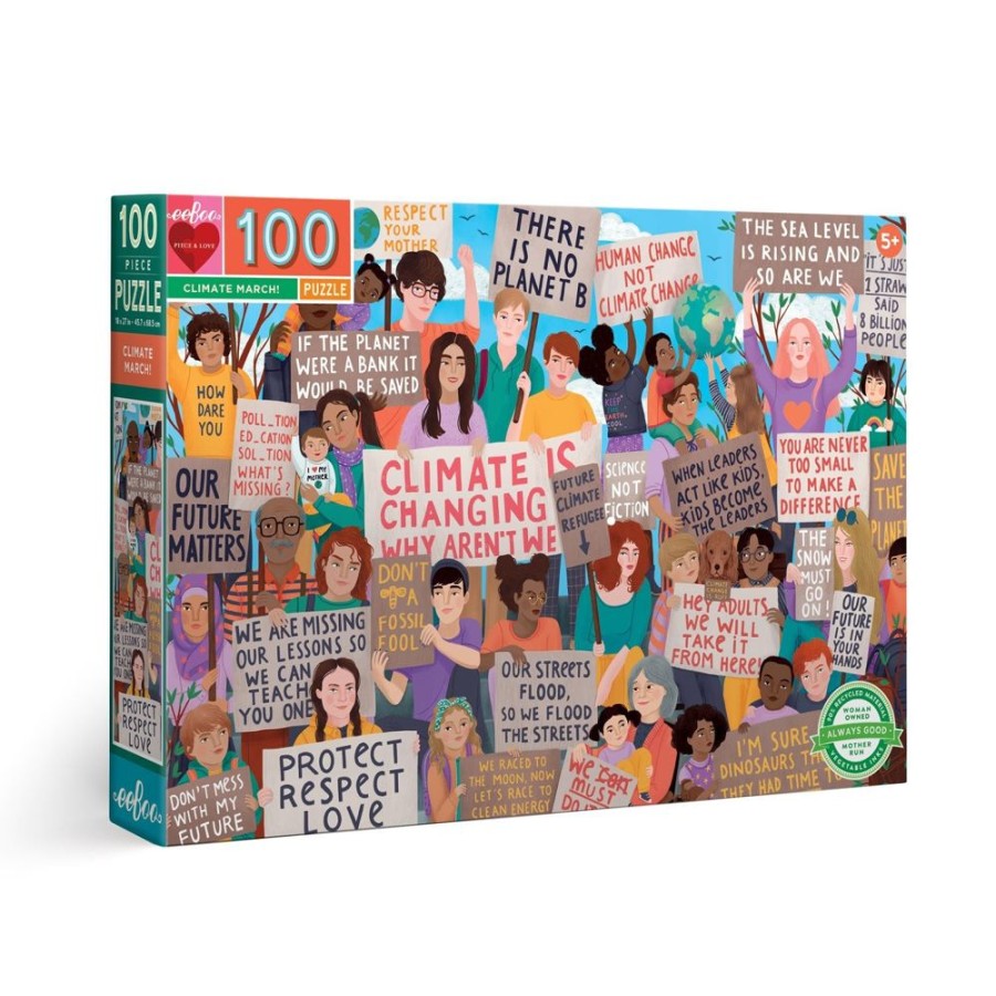 N-Z eeBoo | Eeboo 100Pc Puzzle Climate March!