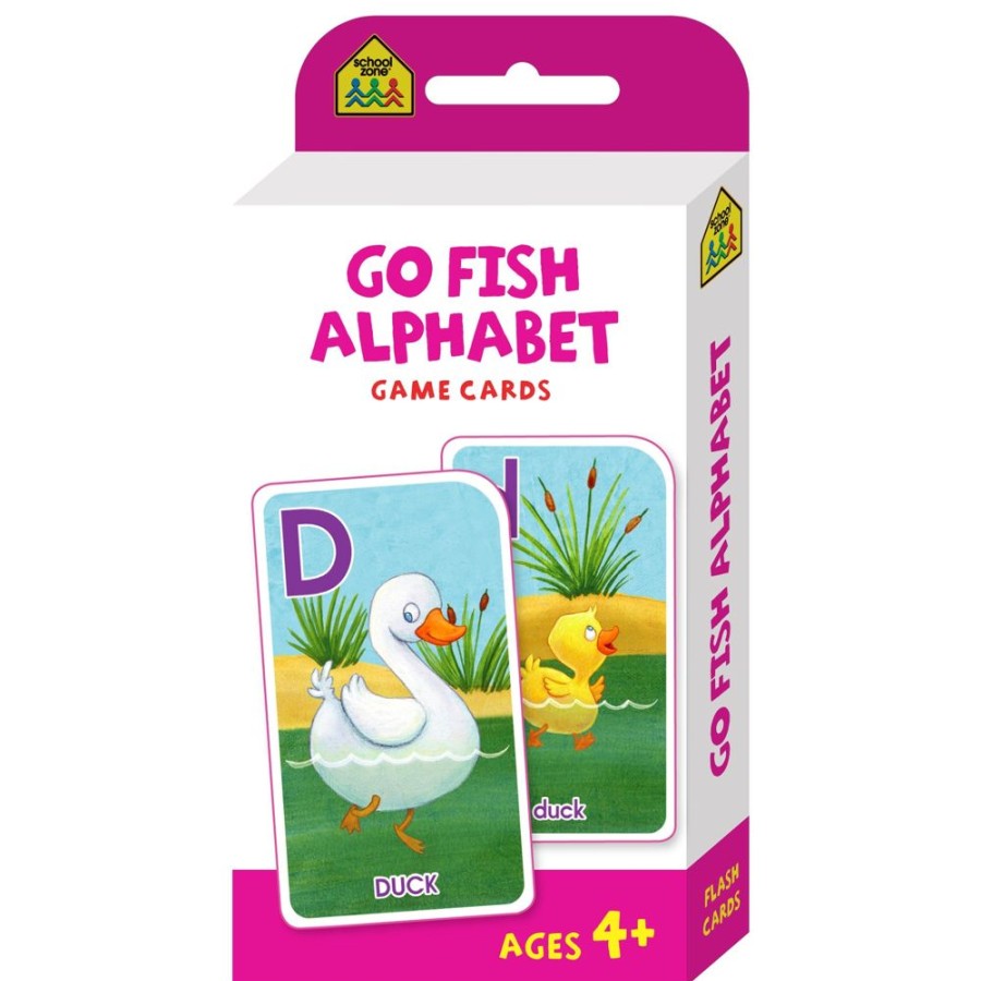 D-M School Zone | School Zone Flash Cards Go Fish Alphabet