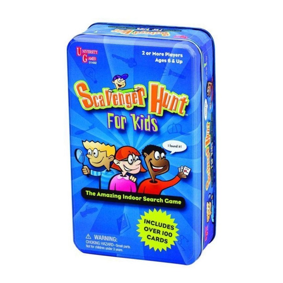 D-M University Games | University Games Scavenger Hunt For Kids Tin - Nz Gifts For Kidstoys