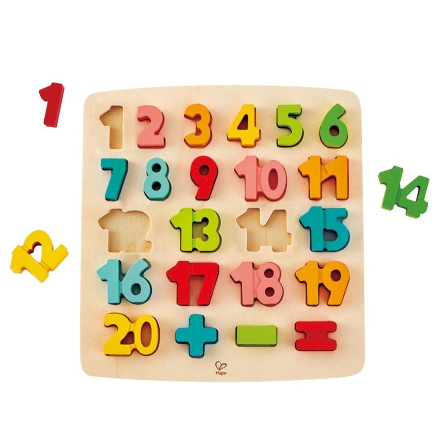 N-Z Hape | Hape Chunky Number Math Puzzle