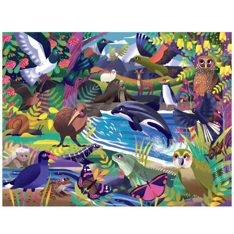 N-Z Crocodile Creek | Crocodile Creek 36Pc Floor Puzzle - Discover Aotearoa