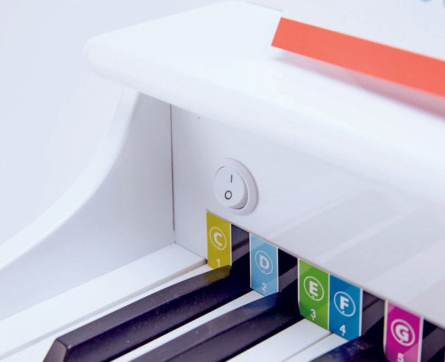 D-M Hape | Hape Deluxe White Grand Piano