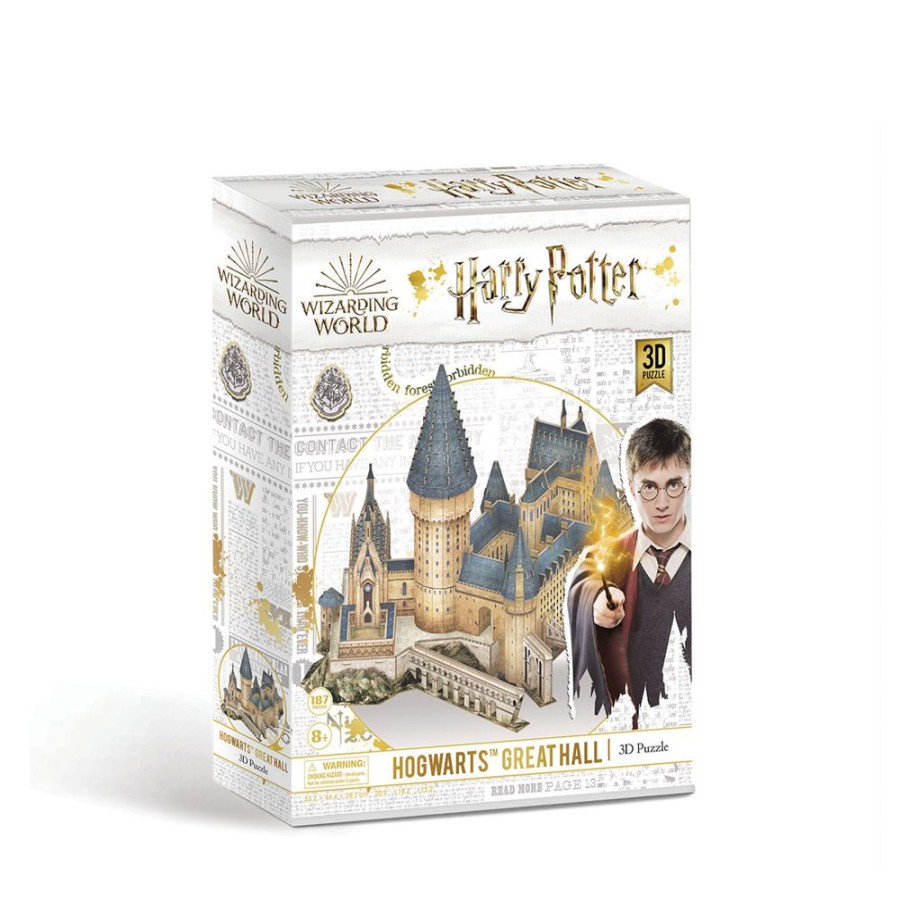 N-Z University Games | Harry Potter 3D Paper Models: Hogwarts Great Hall 187Pc