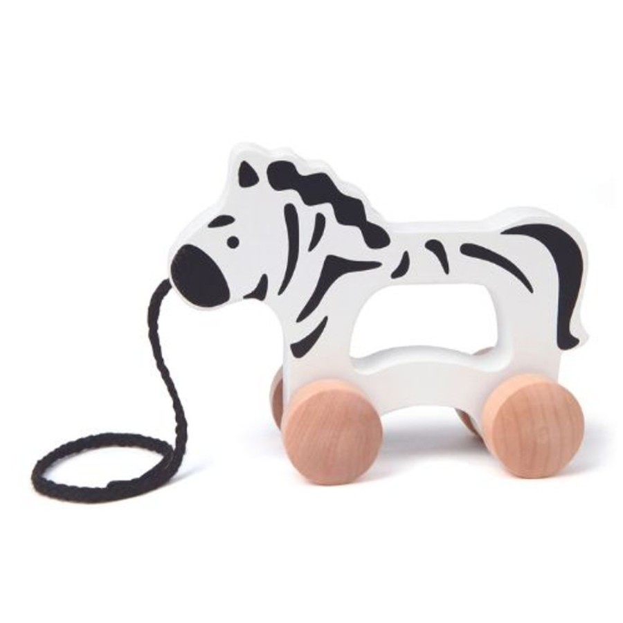 N-Z Hape | Hape Zebra Pull Along